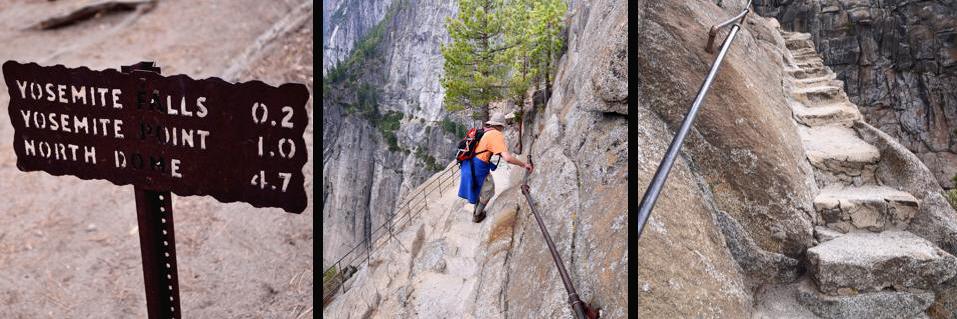 Final Approach to Upper Yosemite Falls Lookout Point